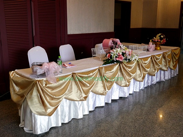 โต๊ะรับของชำร่วย งานแต่งงาน